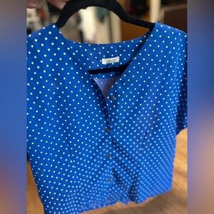 Vintage Polka Dot Crop Top​